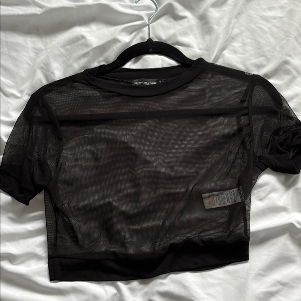 Pretty Little Thing Mesh top